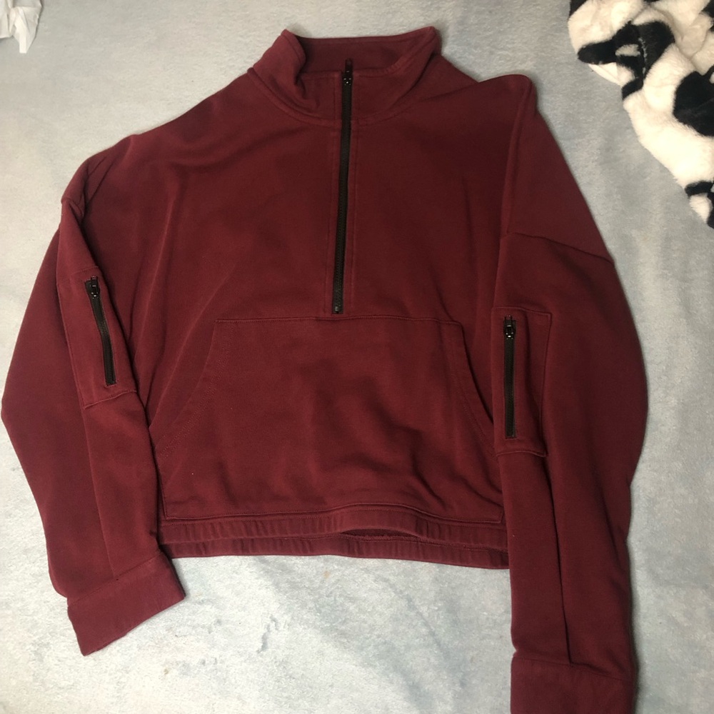 Burgundy sweater